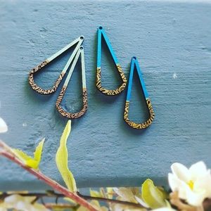 Hand made laser cut earrings